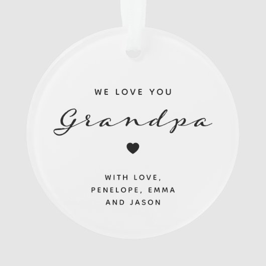 Gründungsmitglied | Foto Schwarz und Weiß Ornament (Rückseite)