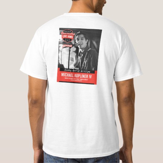 Gründungsmitglied - Michael Kopliner IV T-Shirt (Rückseite)