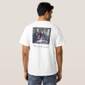 Gründungsvater-Shirt T-Shirt (Schwarz voll)