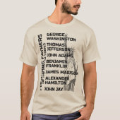 Gründungsväter USA T-Shirt (Vorderseite)