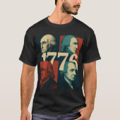 Gründungsväter von 1776 T-Shirt (Vorderseite)