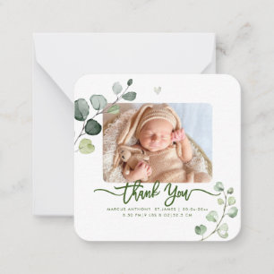 Gründusche Danke DIY Color Note Card Mitteilungskarte