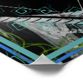 Grundwasser innerhalb der Wassermedizin Tattva Poster (Ecke)