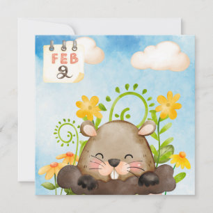 Grundwasserfarbe Feiertagskarte