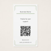 Grundweiß mit Logo-Produktpreis (Rückseite)