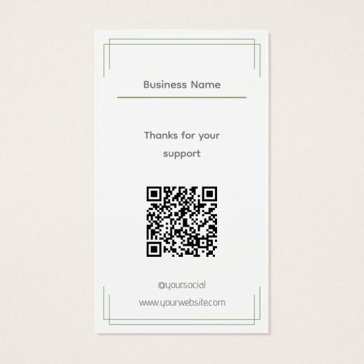 Grundweiß mit Logo-Produktpreis (Rückseite)