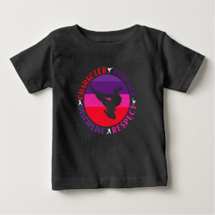Grundwerte der Kampfkunst - Karate Baby T-shirt