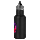 Grundwerte der Kampfkunst - Karate Edelstahlflasche (Rechts)