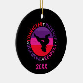 Grundwerte der Kampfkunst - Karate Keramik Ornament (Rechts)