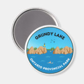 Grundy Lake Ontario Provincial Park Magnet (Vorderseite/Rückseite)