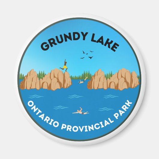 Grundy Lake Ontario Provincial Park Magnet (Vorne)