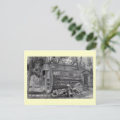 Grundy Restroom, Redwood, Kalifornien Vintag Postkarte (Stehend Vorderseite)