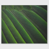 Grüne 3D-Tapete Geschenkpapier (Flach)