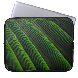 Grüne 3D-Tapete Laptopschutzhülle