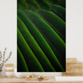 Grüne 3D-Tapete Poster (Küche)