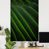 Grüne 3D-Tapete Poster (Heimbüro)