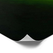Grüne 3D-Tapete Poster (Ecke)