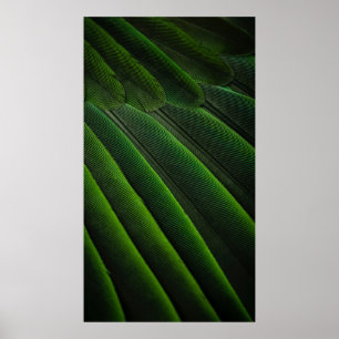 Grüne 3D-Tapete Poster