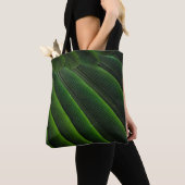 Grüne 3D-Tapete Tasche (Von Nahem)