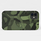 Grüne Abstrakte Kunstkrippe für iPhone Case-Mate iPhone Hülle (Rückseite (Horizontal))