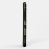 Grüne Abstrakte Kunstkrippe für iPhone Case-Mate iPhone Hülle (Hinten/Rechts)