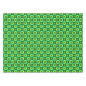 Grüne abstrakte Tischdecke (Vorderseite (Horizontal))