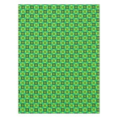 Grüne abstrakte Tischdecke (Vorderseite)