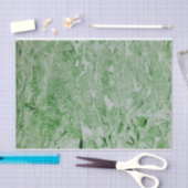 Grüne Abstrakte Wasserfarbe Seidenpapier (Handwerk)