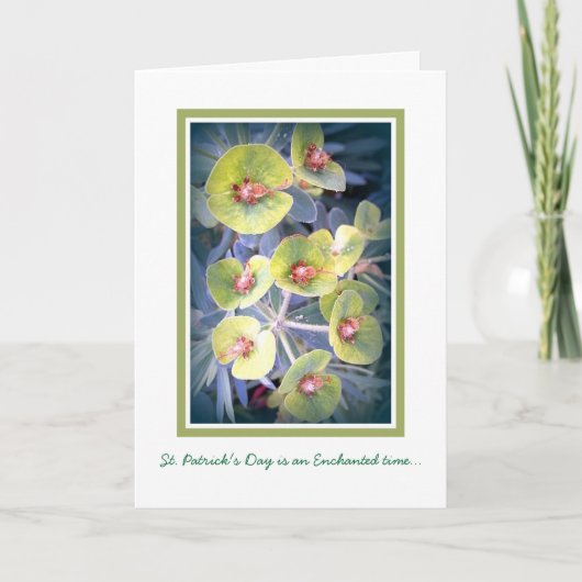 Grüne Abstufungen Karte (Vorderseite)