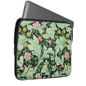 Grüne Acanthus-Laptop-Hülse Laptopschutzhülle (Vorne Rechts)