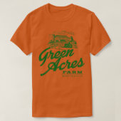 Grüne Acres T-Shirt (Design vorne)