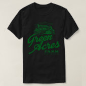 Grüne Acres T-Shirt (Design vorne)