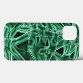 Grüne Acrylleiste, überquert Case-Mate iPhone Hülle (Rückseite (Horizontal))