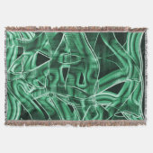 Grüne Acrylleiste, überquert Decke (Vorderseite)