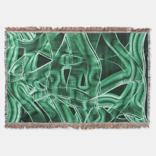 Grüne Acrylleiste, überquert Decke