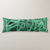 Grüne Acrylleiste, überquert Seitenschläferkissen (Vorderseite)