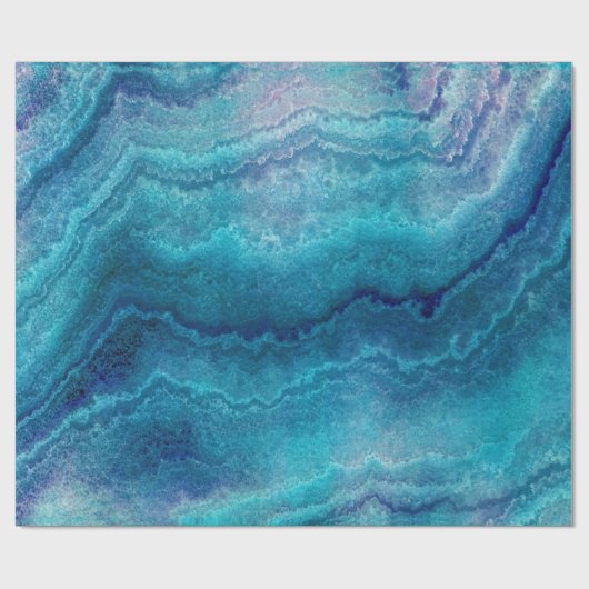 Grüne Agate Textur Geschenkpapier (Flach)