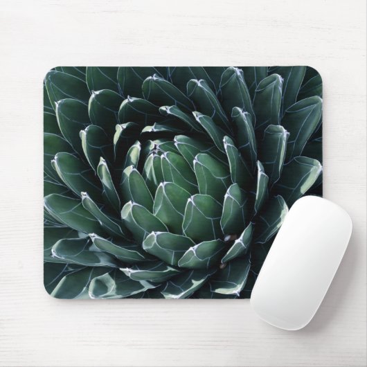 Grüne Agave Mousepad (Mit Mouse)