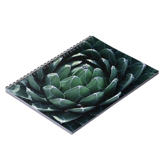 Grüne Agave Notizblock (Linke Seite)