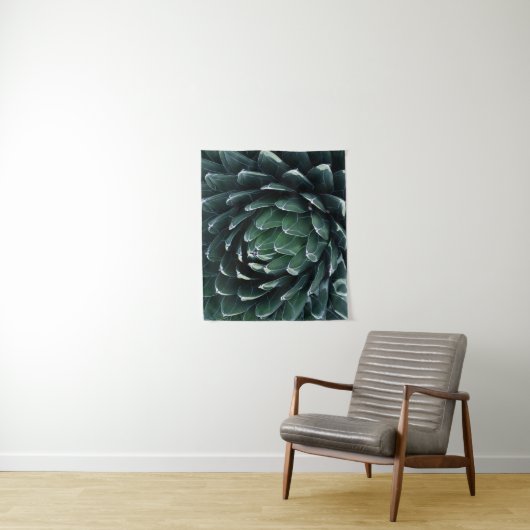 Grüne Agave Wandteppich (Beispiel)