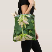 Grüne Ahornsamen Botanik-Tasche Tasche (Von Nahem)
