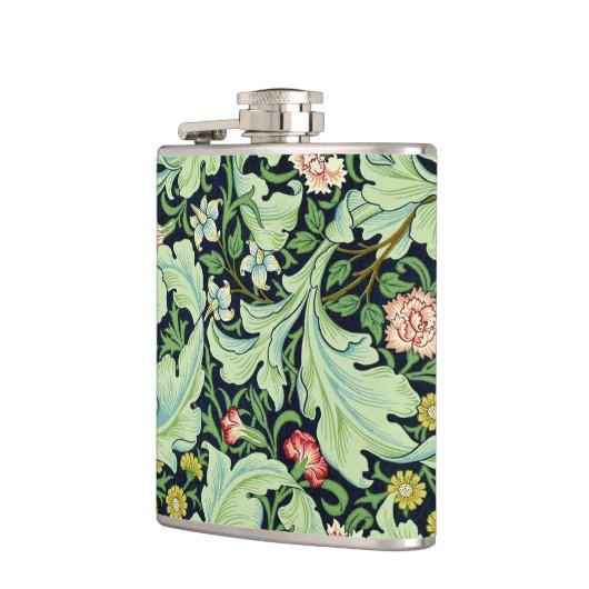 Grüne Akanthus-Flasche Flachmann (Links)