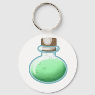 Grüne Alchemy Flasche Schlüsselanhänger