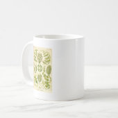 Grüne Algen-Tasse Kaffeetasse (Vorderseite Links)
