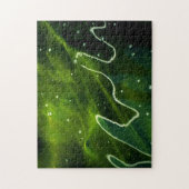 Grüne Algen und Wasser 11x14 252pc jpcn Puzzle (Vertikal)