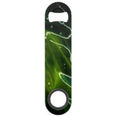 Grüne Algen und Wasser bocna Speed Flaschenöffner (Rückseite)