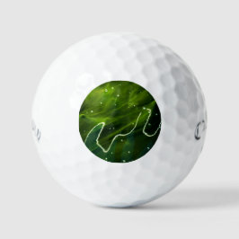 Grüne Algen und Wasser css gbcna Golfball