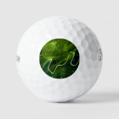 Grüne Algen und Wasser ssf gbcna Golfball (Vorderseite)