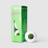 Grüne Algen und Wasser ssf gbcna Golfball (Verpackung)