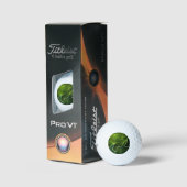 Grüne Algen und Wasser tpv1 gbcnm Golfball (Verpackung)